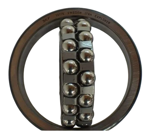 Chrome Steel Self Aligning Ball Bearing - Color: Silver