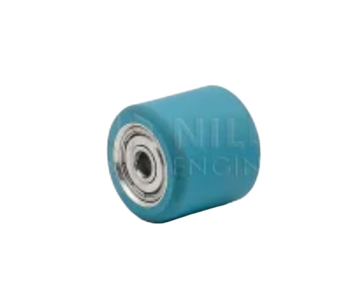 Small Rubber Roller For Agarbatti Machine - Color: Blue