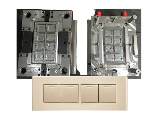 Plastic Electrical Switch Box Mould - Material: P20 / H13 / En31 Tool Steel