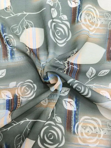 Printed Chiffon Fabric