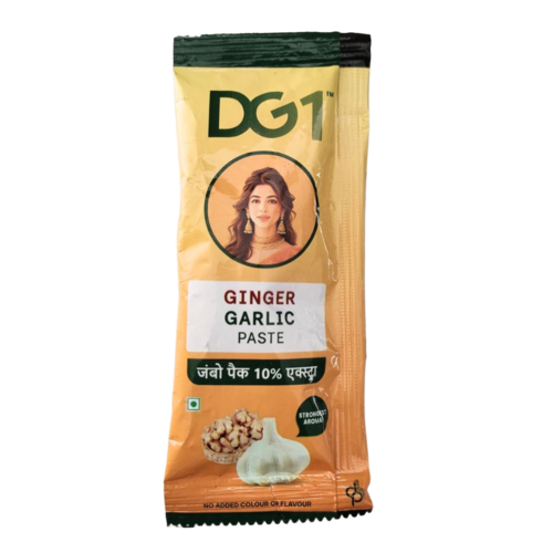 Dg1 Garlic Ginger Paste Pouch 20 G - Color: Light Yellow