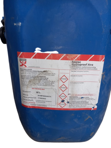 Fosroc Hydroproof 50 ltr Waterproffing Chemical