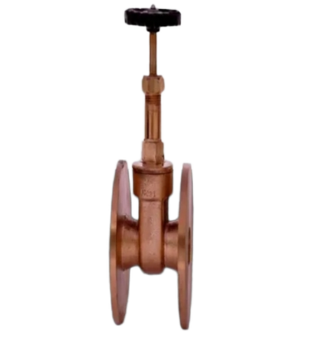 Transformer Gun Metal Flanged Gate Valve - Color: Brown