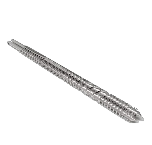 Twin Screw Barrel Set - Color: Silver