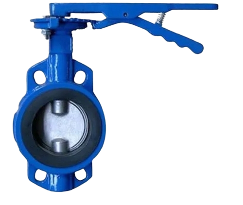 Wafer Butterfly Valve - Color: Blue