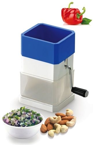 Blue S.S. Hexagonal Chilly & Dry Fruit Cutter