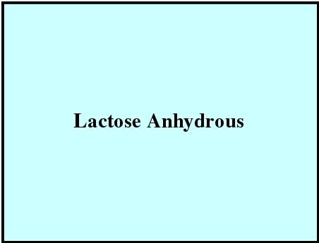 Lactose Anhydrous