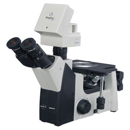 Inverted Binocular Metallurgical Microscope With Maximum Magnification Of 500X Application: Extremely Useful For Pharmaceutical Labs