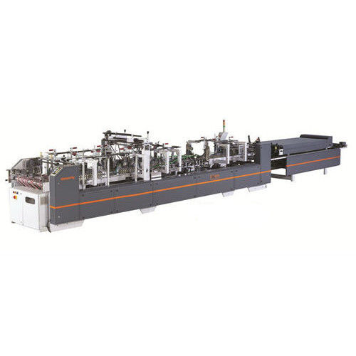 Plc Controlled Automatic High Speed Carton Folding And Gluing Machine Capacity: 250M/M Milliliter (Ml)