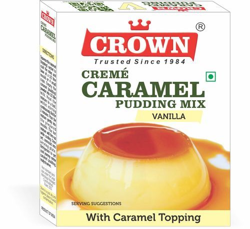 Caramel Pudding With Caramel Topping