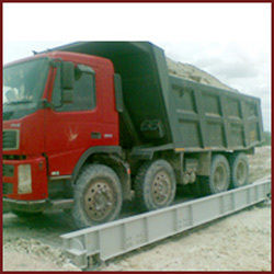 Stainless Steel Axle Wheel Portable Weighbridge