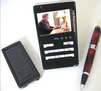 Spy Camera Pen With Wireless Recorder And Solar Charger Application: Hotels