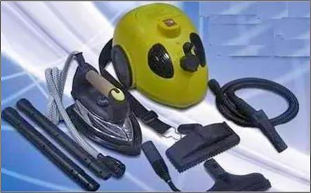 Vacuum Steam Cleaner - 5.80 kg Light Weight Design | Portable with Special Wheel, Steam Volume Control, and 4 Accessories