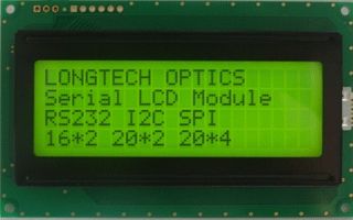 Serial RS232(TTL), IIC / I2C, SPI LCD Module