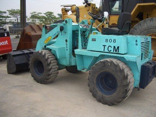 Turquoise Smooth Work Used Wheel Loader