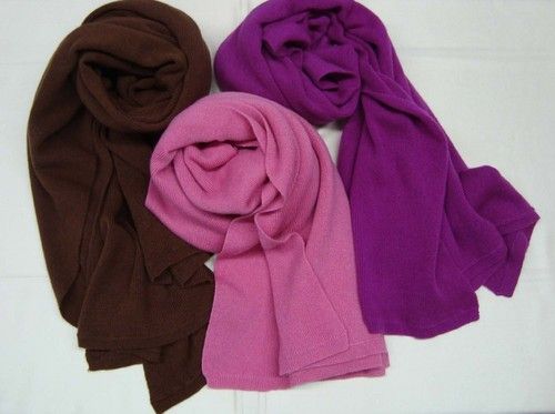 Knitted Cashmere Stole