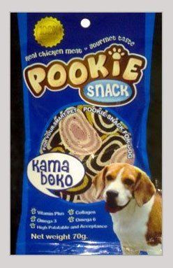 Longer Shelf Life Dog Pookie Kamaboko Snack