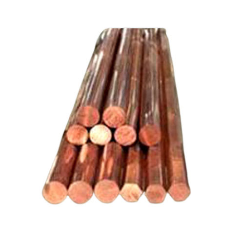 Round Copper Rods For Connectors, Electrical Motor And Components Use