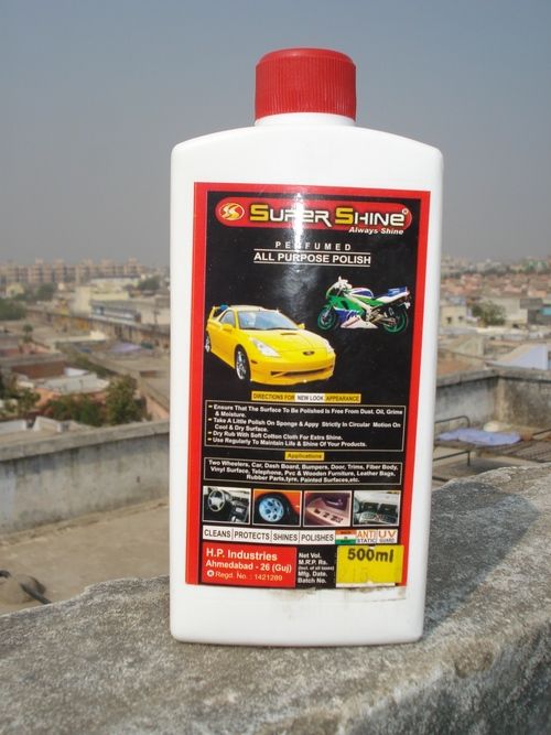 Supershine Perfumed Car Polish - Water-Based Concentrated Formula | Cleans, Protects, Shines, Nourishes, Eco-Friendly, Prolongs Vehicle Life