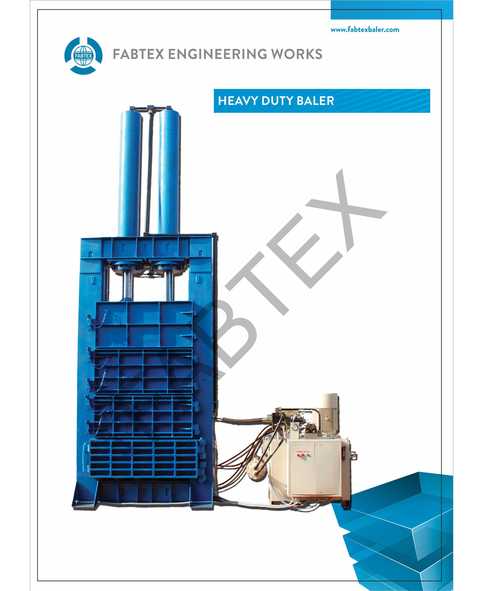 Coir Fibre Bale Press