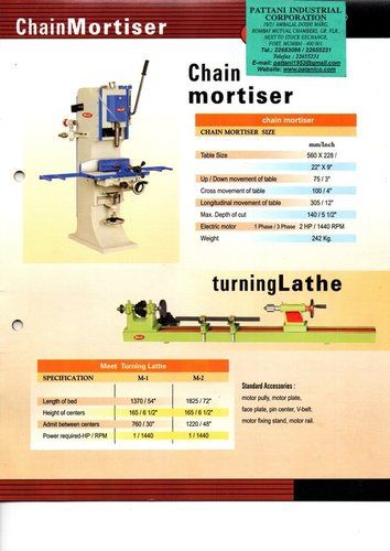 Industrial Chain Mortising Machine