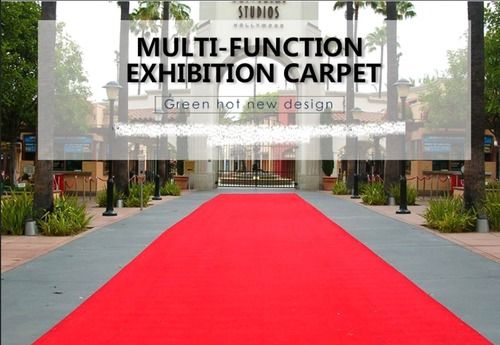 Non Woven Mandap/ Exhibition Carpets Backing Material: Latex