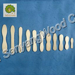 Birch Wood Ice Cream Spoons