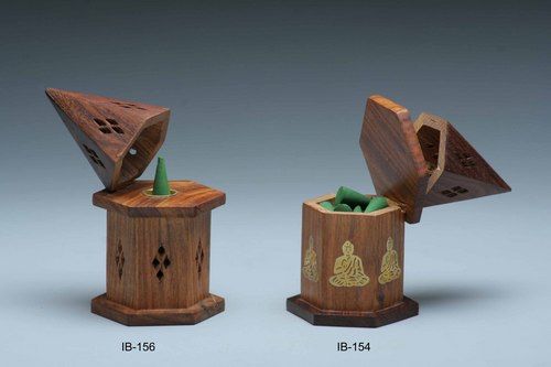 Wooden Incense Cone Burners