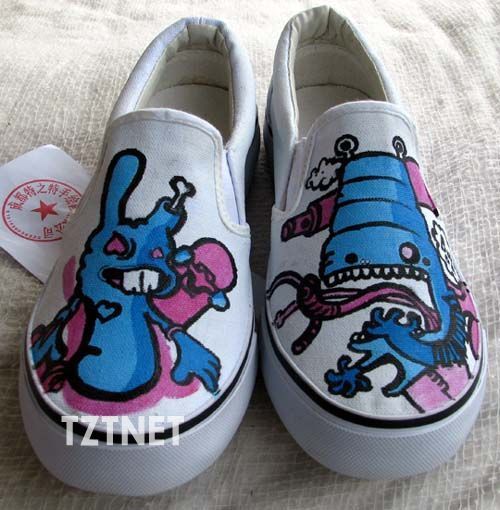 Painted Shoes