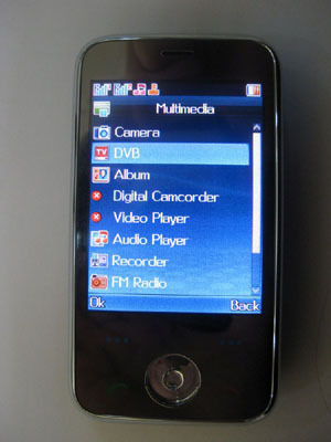 Digital TV Mobile Phone
