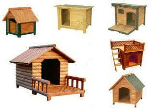 Kennels Dog House with One Door