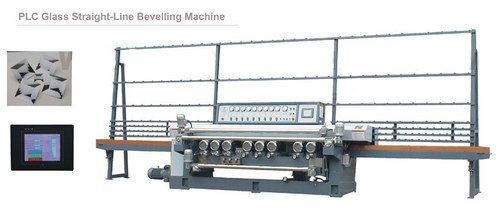 PLC Glass Straight-Line Beveling Machine