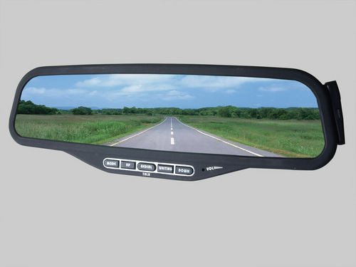 Bluetooth Mirror Handsfree Car Kit With Mp3 And Sd Card