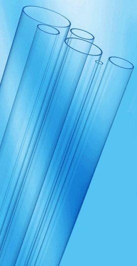 UV-Stop Glass Quartz Tube