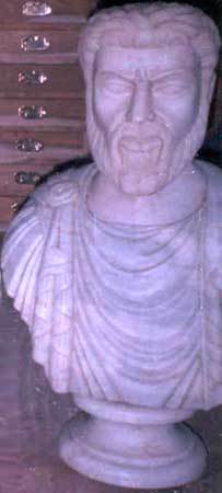 Saint Marble Statue