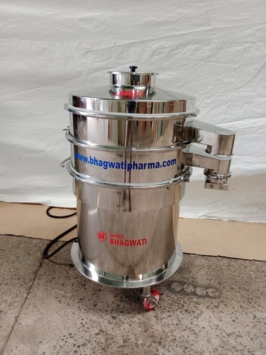 Bhagwati Sifter Machine - Stainless Steel, Adjustable Amplitude, Automatic Control | 1 Year Warranty, Pharmaceutical Packaging Type