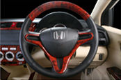 Wood Finish Steering Wheel