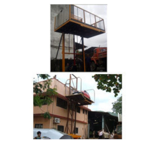 Cantilevered Freight Lift - Customized Specifications | Durable, Safe, User-Friendly, Attractive Design