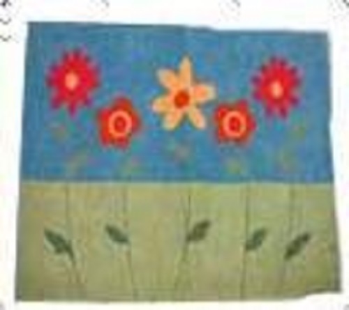 Designer Embroidered Cotton Rugs