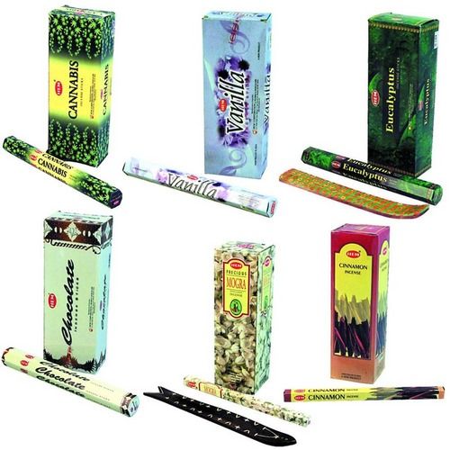 Natural Incense Sticks - HEXA Packing & 25 PKT Variety | Premium Quality, Spa & Aromatic Scents