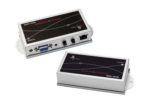 Single/Multi-Port CAT-5 VGA Audio Extender