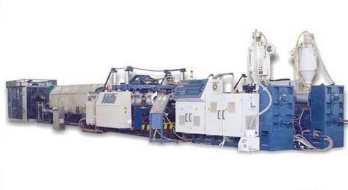 HDPE Double Wall Corrugated Pipe Extrusion Line - Twin-Screw Extruder, Special Forming Mould, Online Belling Function