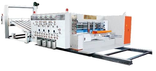 High Speed Flexo Printing, Slotting & Rotary Die-Cutting Machine