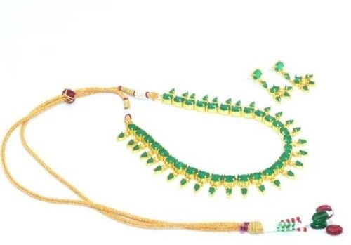 Green Fashion Wedding Jewelry Beautiful Necklace