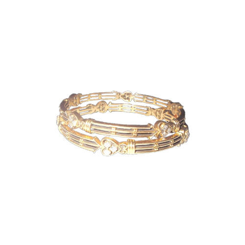 Designer Trendy Gold Diamond Bangles