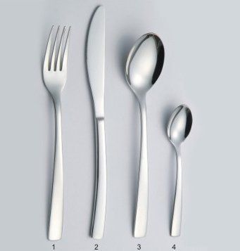 Silver Stainless Steel Cutlery Set