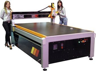 Black Cnc Router 2015F Machine