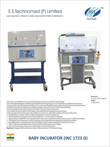 BABY INCUBATOR (INC 1723 D)