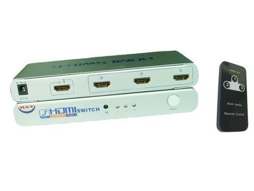 White Smooth Functioning Hdmi Switch