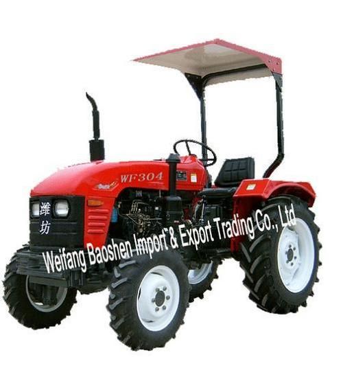 Red Easily Operate Agriculture Tractor